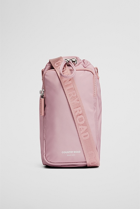 Recycled Polyester Drink Bottle Crossbody Bag