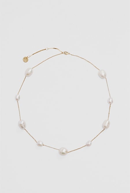 Freshwater Pearl Chain Necklace
