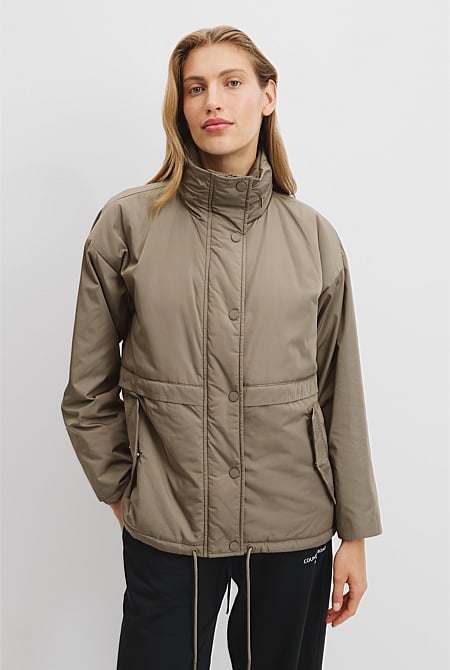 Recycled Polyester Spray Jacket