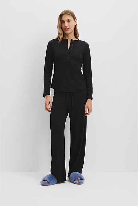 Henley Pyjama Top