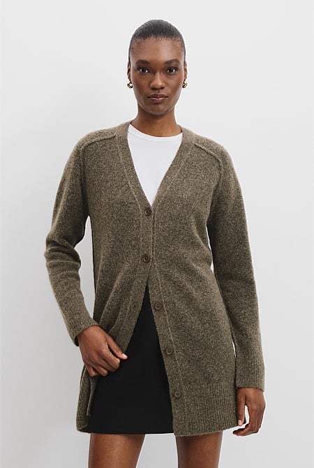 Boucle Longline Cardigan