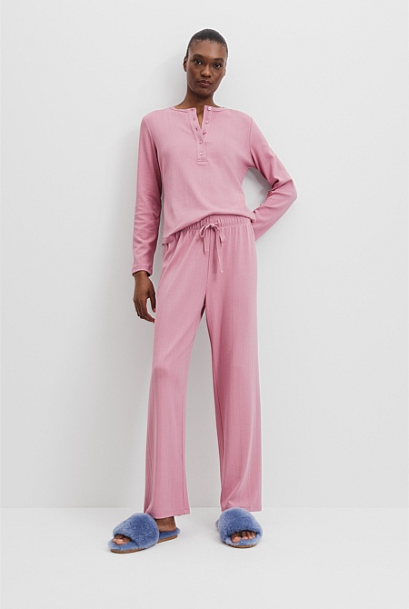 Wide Leg Pyjama Pant