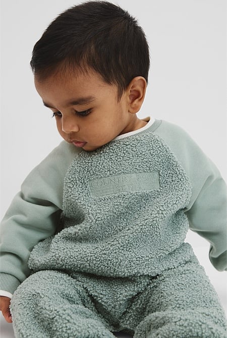 Recycled Polyester Sherpa Onesie