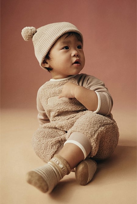 Recycled Polyester Sherpa Onesie