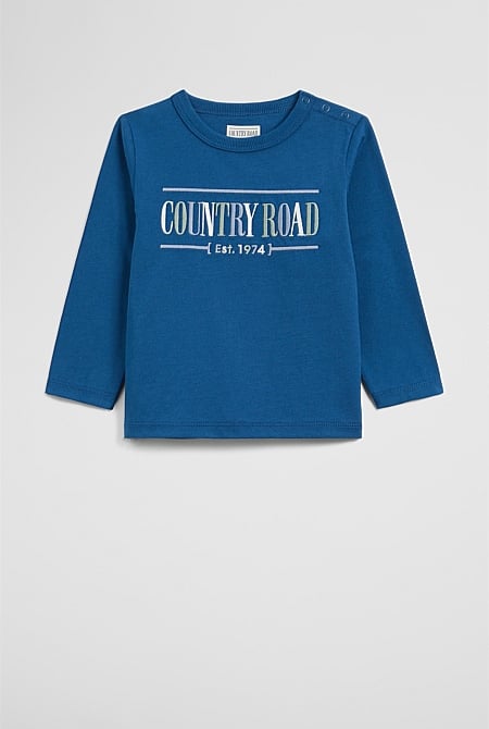 Verified Australian Cotton Long Sleeve Heritage T-Shirt