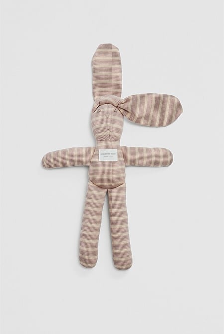 Organically Grown Cotton Waffle Bunny