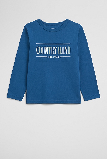 Verified Australian Cotton Long Sleeve Heritage T-Shirt