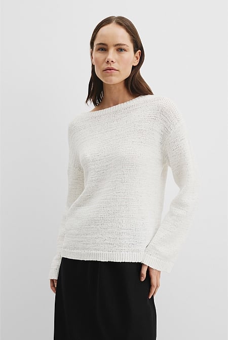 Long Sleeve Tape Knit