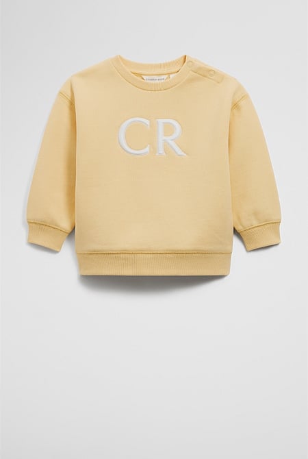 Australian Cotton Oversized CR Logo Sweat