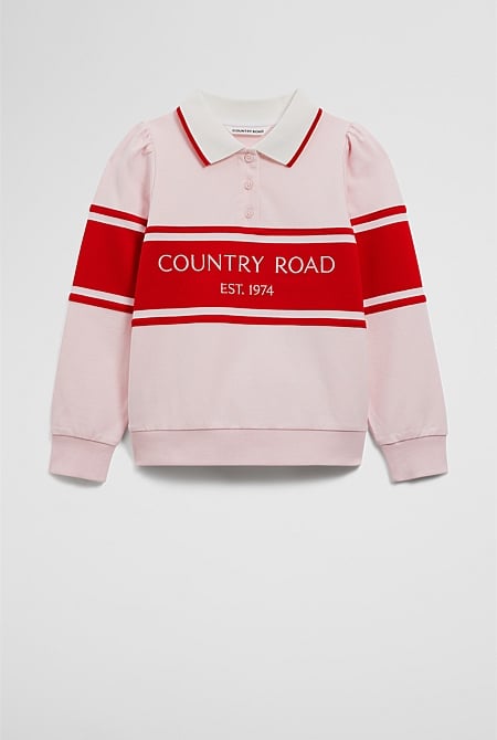 Organically Grown Cotton Logo Rugby