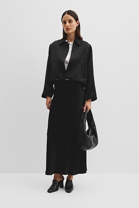 Satin Bubble Jacket