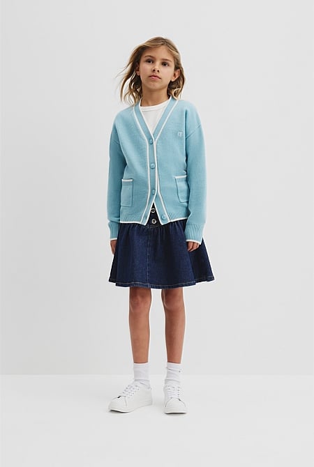 Pocket Varsity Cardigan