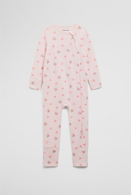 Organically Grown Cotton Waffle Jumpsuit