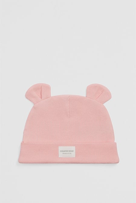 Organically Grown Cotton Rib Beanie