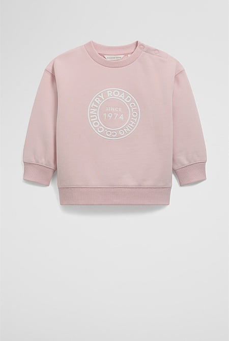 Australian Oversized Circle Logo Sweat