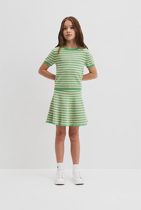 Stripe Knit Top