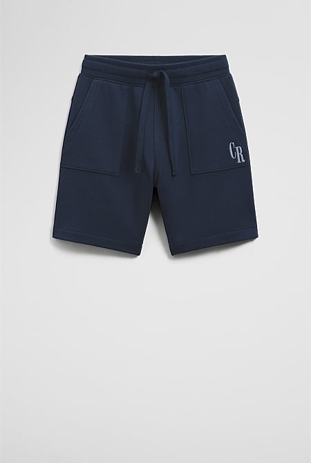 Organically Grown Cotton Pocket Detail Sweat Short