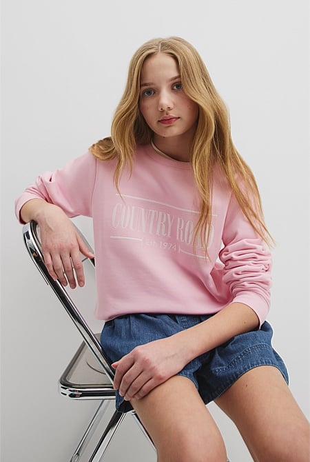 Teen Verified Australian Cotton Heritage Sweat