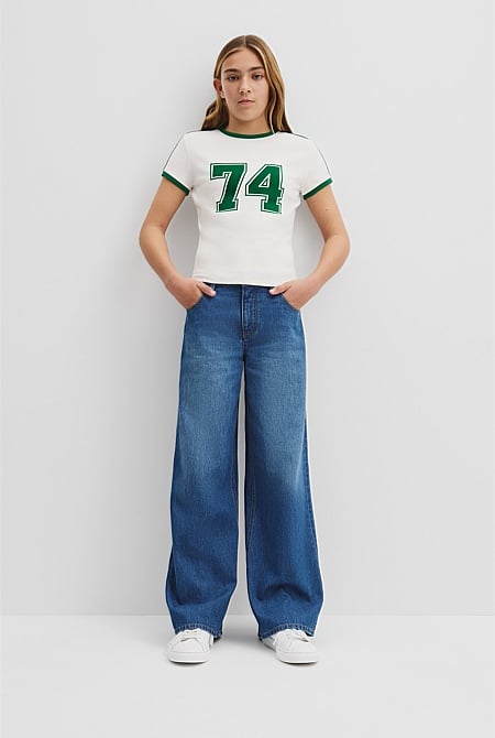 Teen Australian Cotton Logo Baby T-Shirt