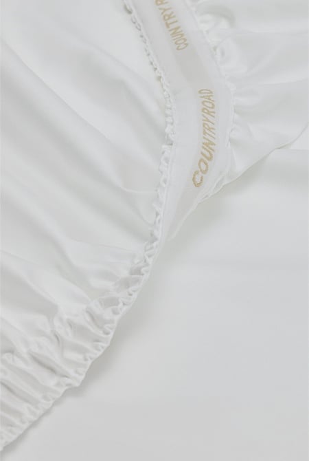 Heron Organically Grown Cotton King Fitted Sheet