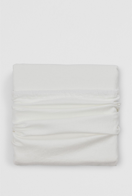 Skye Organically Grown Linen King Quilt Cover