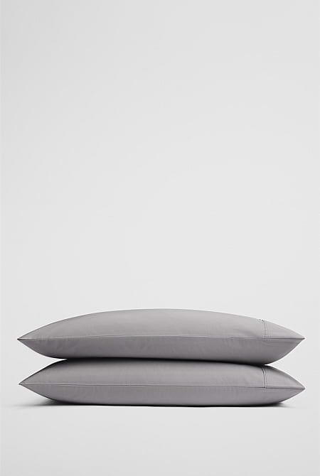 Heron Organically Grown Cotton Standard Pillowcase Pair