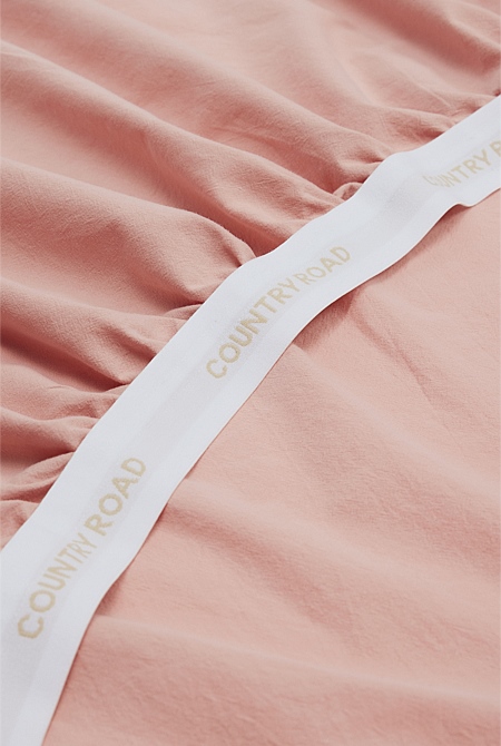 Brae Australian Cotton King Fitted Sheet