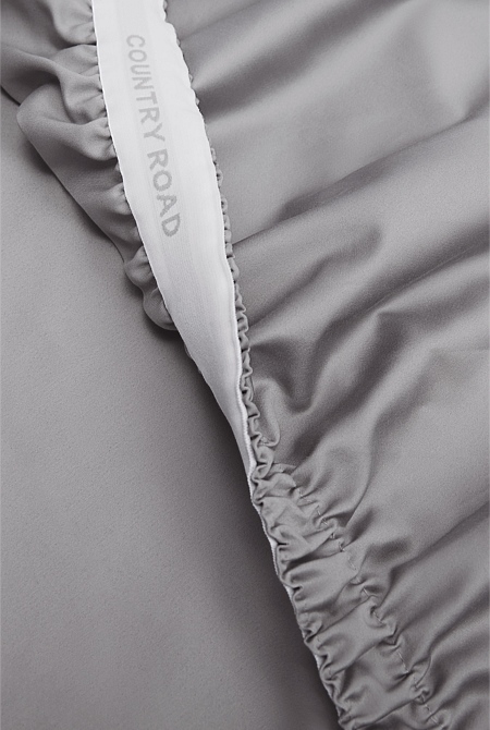 Heron Organically Grown Cotton King Fitted Sheet