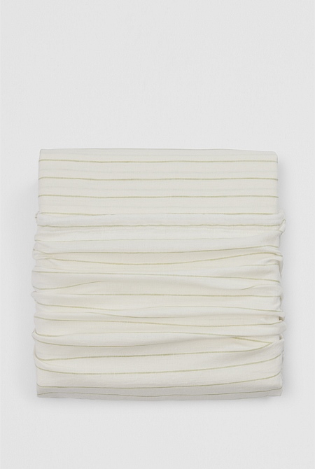 Skye Organically Grown Linen Queen Quilt Cover