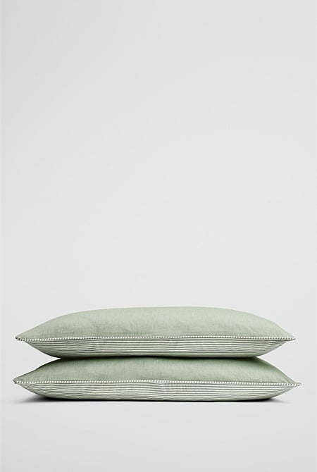 Olli Australian Cotton Standard Pillowcase Pair