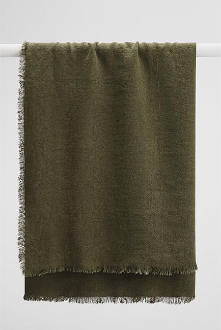 Grove Organically Grown Linen Throw