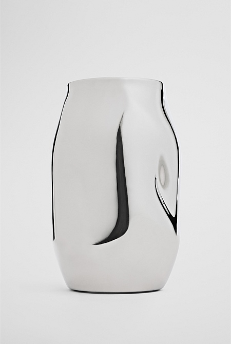 Renee Medium Silver Vase