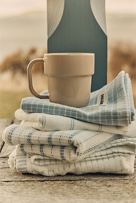 Laine Verified Australian Cotton Tea Towel Pack of 3