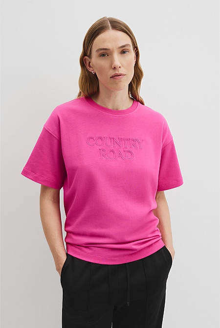 Australian Cotton Monogram T-Shirt