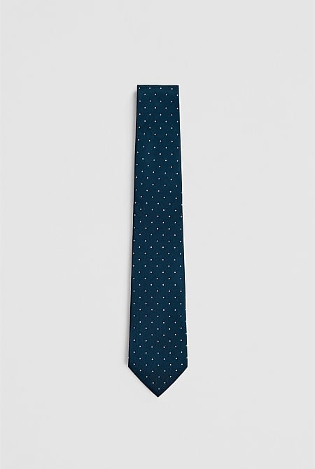 Silk Dot Tie
