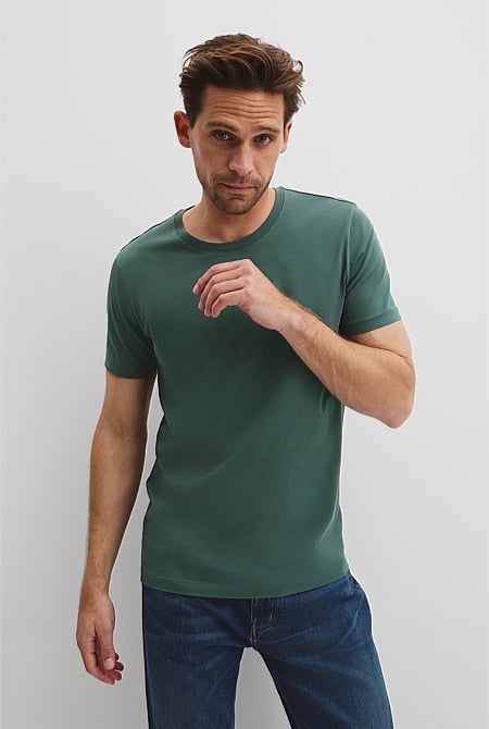 Pima Cotton Crew T-Shirt