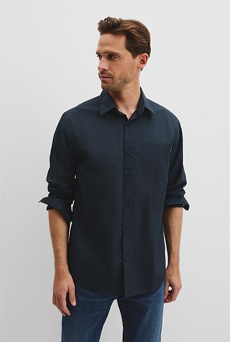 Australian Cotton Poplin Shirt