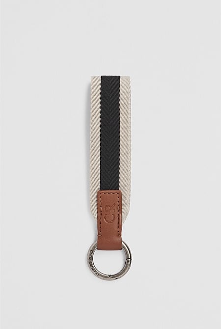Striped Keyring