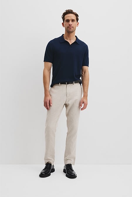 Australian Cotton Blend Silk Trophy Polo