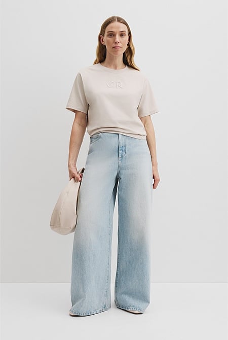 Australian Cotton CR Logo T-Shirt