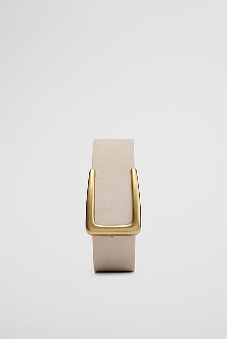 Leather Mid Belt