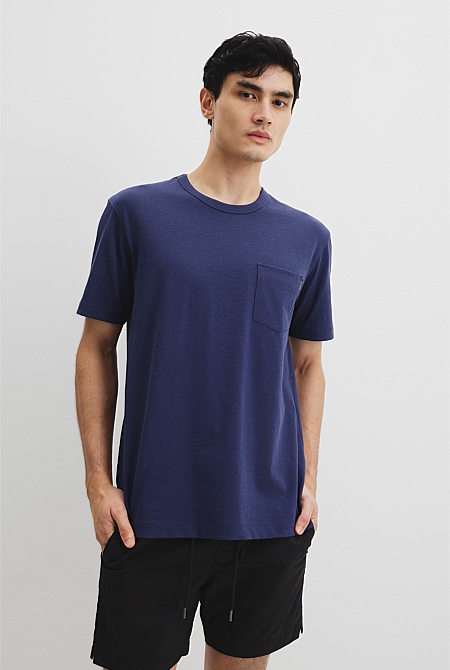 Organically Grown Cotton Slub T-Shirt