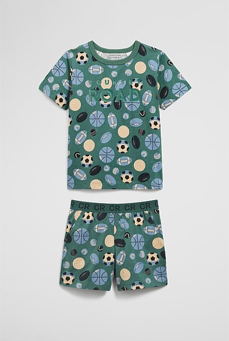 Australian Cotton Ball Sport Pyjama Set