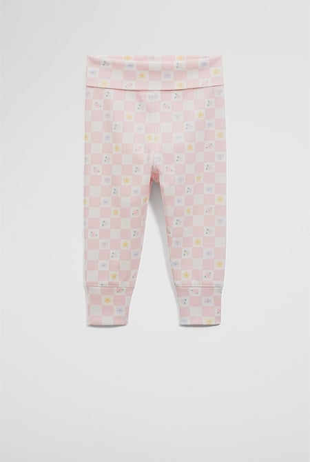 Organically Grown Cotton Fold Over Soft Pant