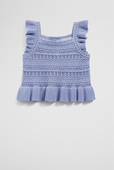 Frill Knit Cami