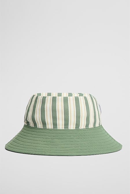 Stripe Swim Bucket Hat