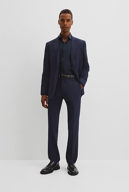 Seersucker Tailored Pant