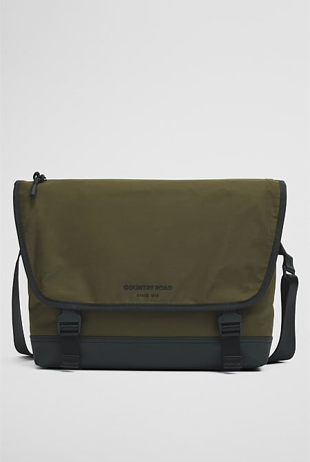 Recycled Polyester Travel Messenger