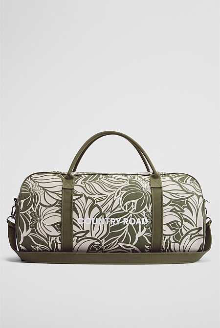Australian Cotton Tropical Logo Tote