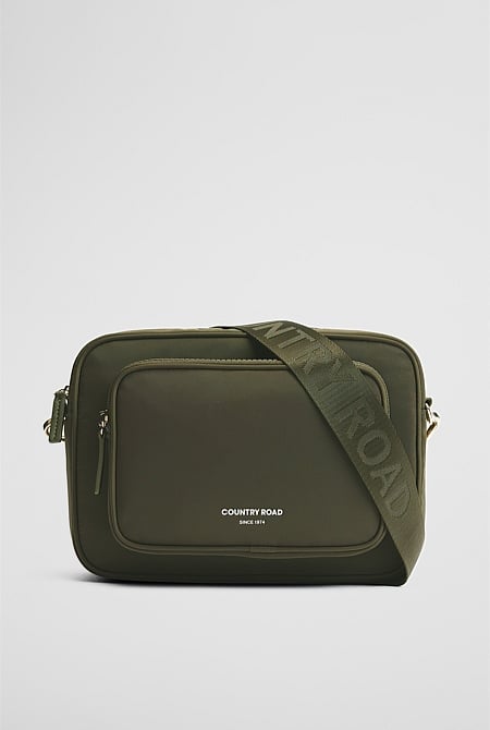 Recycled Polyester Soft Crossbody Bag